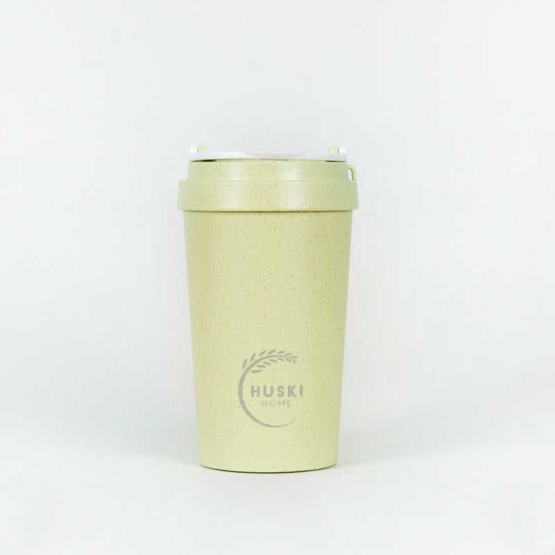 Huski Home reusable travel cup - Huski Home is a family run eco-conscious business in London - pistachio green lime green