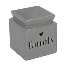 Load image into Gallery viewer, Ceramic Wax Burner - Family - Grey

