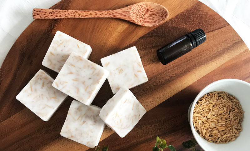 Make your own exfoliating bar soap