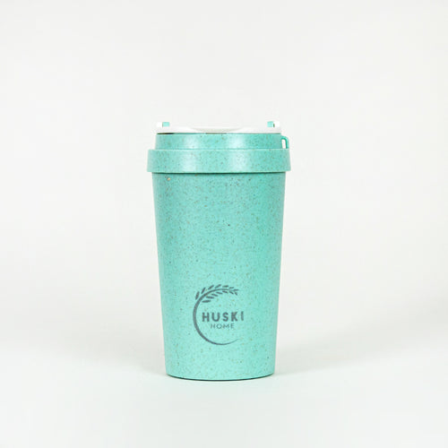 Huski Home reusable travel cup - Huski Home is a family run eco-conscious business in London - lagoon teal blue