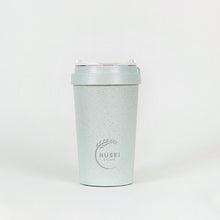 Load image into Gallery viewer, Huski Home reusable travel cup brown - Huski Home is a family run eco-conscious business in London - duck egg blue
