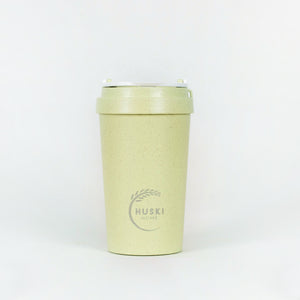 Huski Home reusable travel cup - Huski Home is a family run eco-conscious business in London - pistachio green lime green