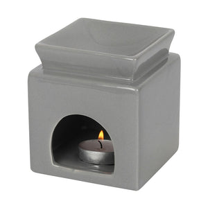 Wax Burner & Melts Gift Box Set - Home - Grey