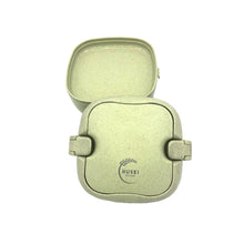 Load image into Gallery viewer, Huski Home sustainable rice husk travel lunch box with handles - Huski Home is a family run eco-conscious business in London - pistachio green lime
