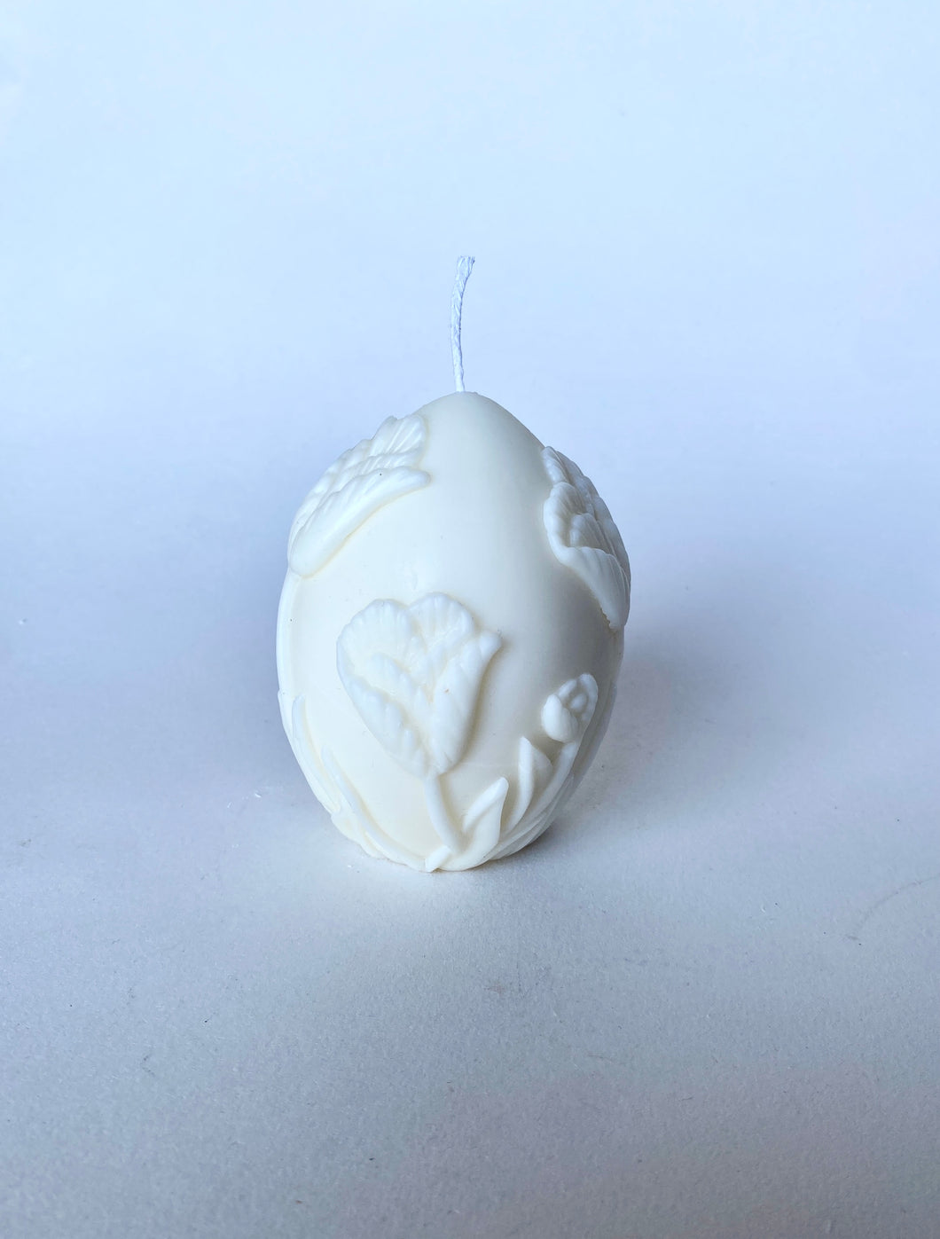 Spring Tulip Egg Sculpted Candle